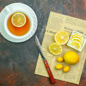 Thé au citron - Site web créé par EmiPWeb